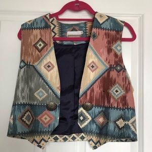 Coldwater creek vintage vest